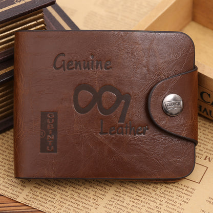 Tri-fold retro casual wallet card holder Trento store