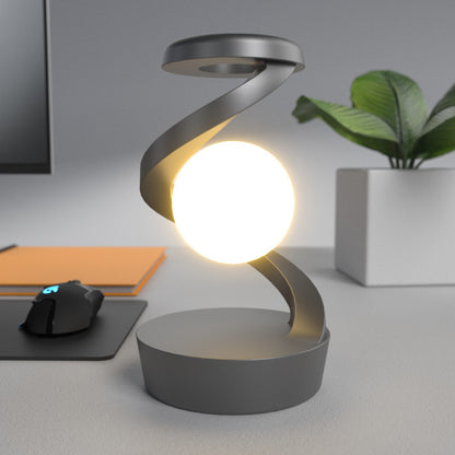 Rotating Moon Desk Lamp With Phone Wireless Charging Sensor Control Table Lamps Decorative Desktop Lamp Small Night Lamp Home Decor Trento store