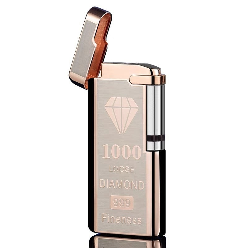 Inflatable Induction Windproof Touch Metal Electronic Lighter Trento store