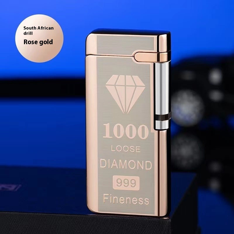 Inflatable Induction Windproof Touch Metal Electronic Lighter Trento store
