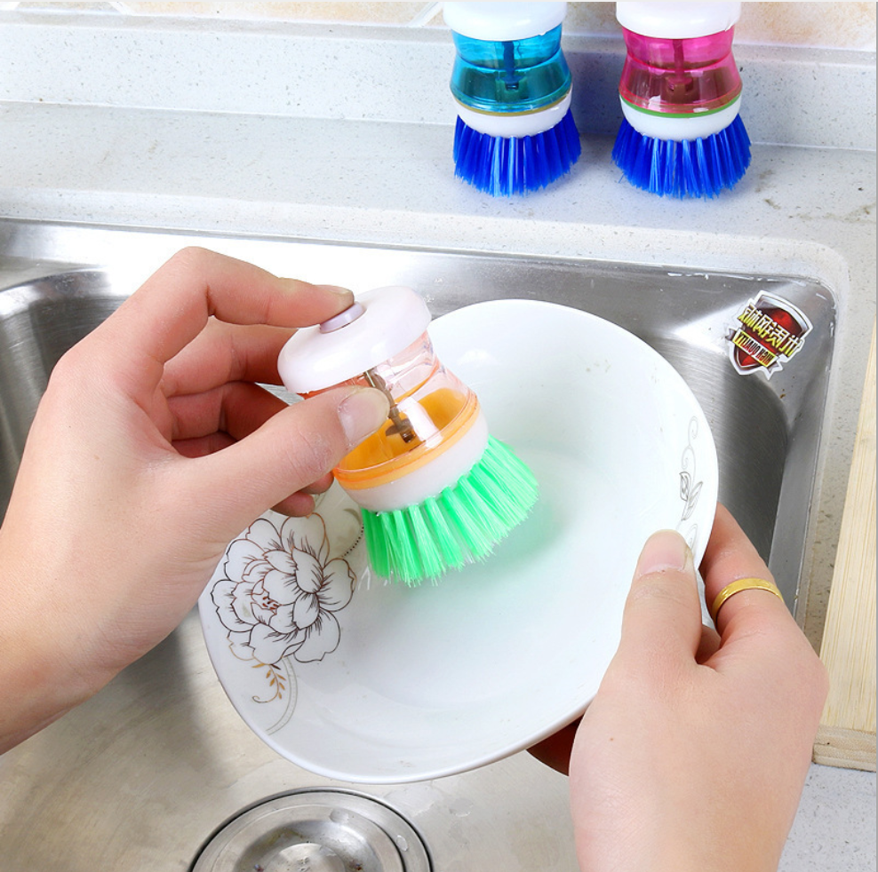 Soap Dispensing Palm Brush Trento store