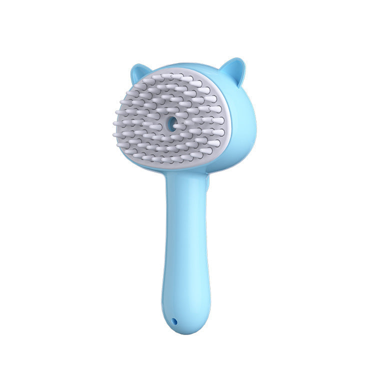 Hair Cleaning Brush With Mist Multifunctional Cat Grooming Brush Rechargeable Self Cleaning Slicker Brush For Pets Dogs & Catsb Pet Products Trento store