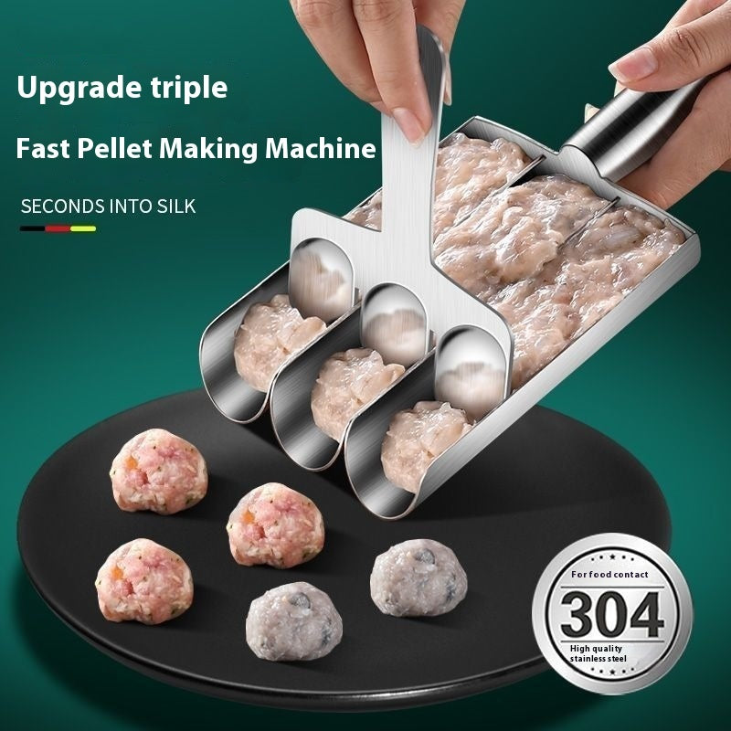 Meatball Maker 304 Stainless Steel Household Squeeze Meatball Trento store