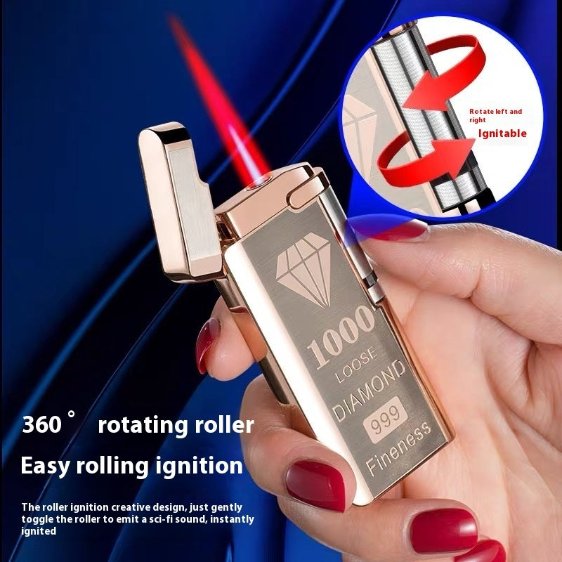 Inflatable Induction Windproof Touch Metal Electronic Lighter Trento store