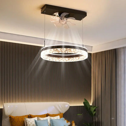 The New Ceiling Light Invisible Fan Scandinavian Light Luxury Ceiling Fan Light Trento store