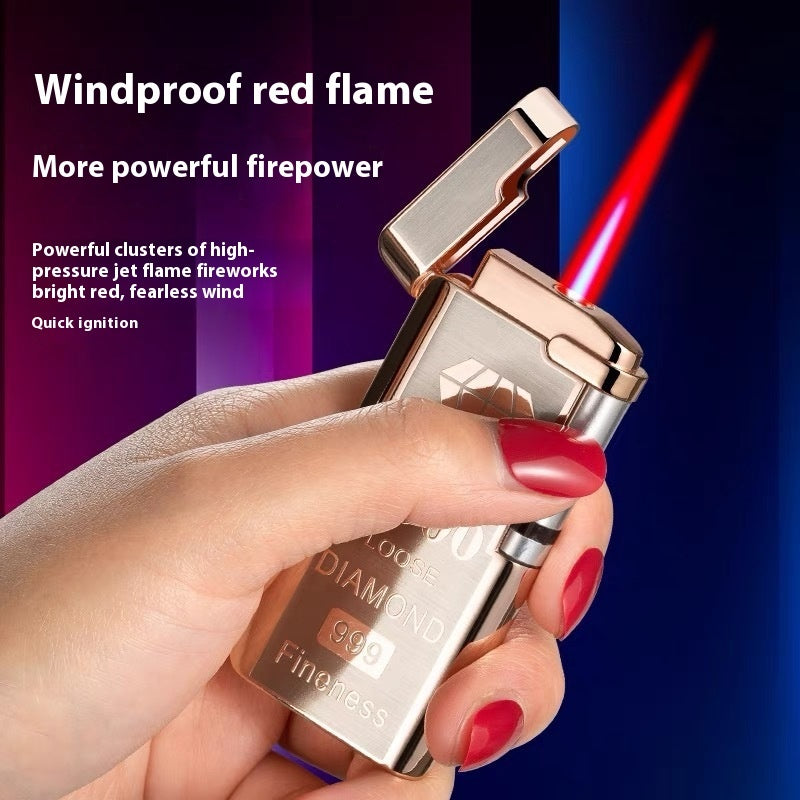 Inflatable Induction Windproof Touch Metal Electronic Lighter Trento store